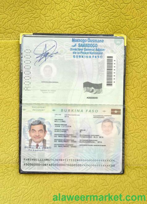 Burkina Faso pass (2008-2018) photo look